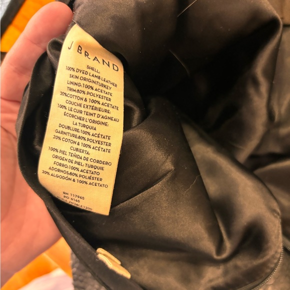 J Brand leather shorts - Picture 5 of 10